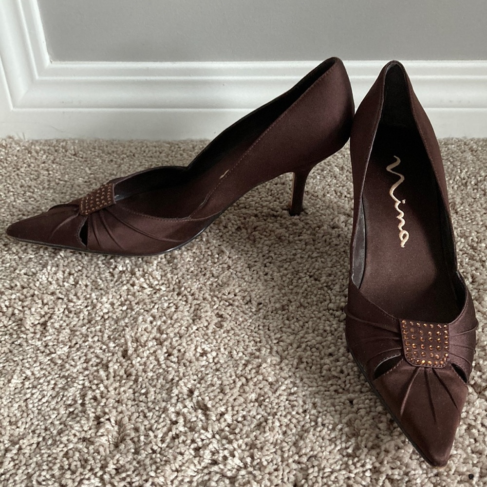 Beautiful Satin Nina Heels
